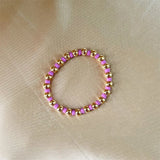 Boho Heishi Disc Beads Bracelet Y2k Jewelry for Women