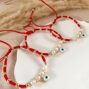 Evil Eye Charm Bracelet Lucky Red String Bracelet