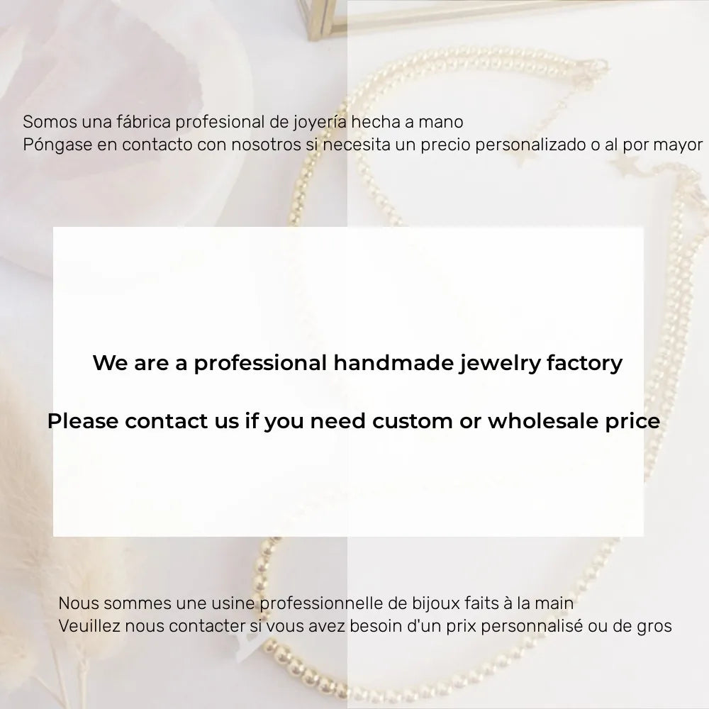 KKBEAD Freshwater Pearls Bracelets Y2k Accessories Plated Beads Bracelet