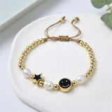 KKBEAD Freshwater Pearls Bracelets Y2k Accessories Plated Beads Bracelet