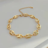 KKBEAD Pig Nose Chain Bracelet for Women