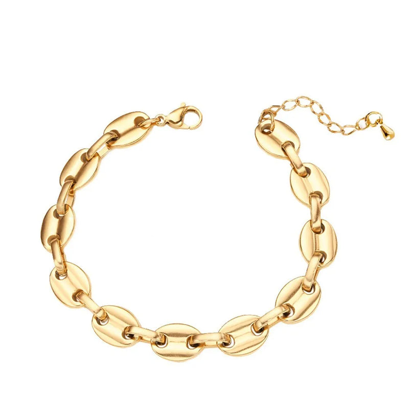 KKBEAD Pig Nose Chain Bracelet for Women