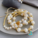 KKBEAD Natural Pearl Bracelet for Woman