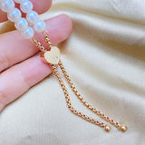 Adjustable Artificial Pearl Bangles Love Pearl Bracelet for Women Girl