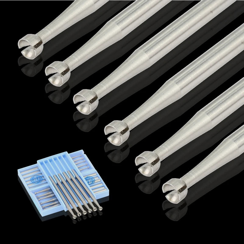 KKXZ 6pcs Tungsten Steel Engraving Carving End Mill Router Bit