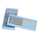 KKXZ 6pcs Tungsten Steel Engraving Carving End Mill Router Bit