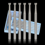 KKXZ 6pcs Tungsten Steel Engraving Carving End Mill Router Bit