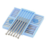 KKXZ 6pcs Tungsten Steel Engraving Carving End Mill Router Bit
