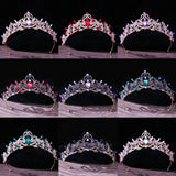 Vintage Rhinestones Crystal Tiaras Bridal Headpiece