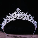 Vintage Rhinestones Crystal Tiaras Bridal Headpiece