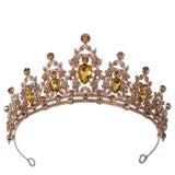 18 Colors Princess Crystal Tiaras Crowns Headband Kid Girls Love Bridal Prom Cro