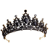 Baroque Retro Bridal Crystal Tiaras Crowns for Wedding Hair Accessory