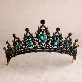 Baroque Retro Bridal Crystal Tiaras Crowns for Wedding Hair Accessory