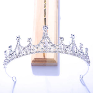 Crystal Rhinestone Tiara Crown Bridal Wedding Head Jewelry