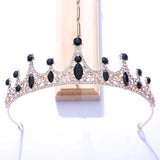 Crystal Rhinestone Tiara Crown Bridal Wedding Head Jewelry