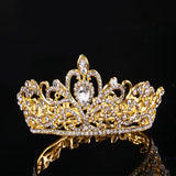 Rhinestone Wedding Tiara Bridal Hair Accessory Crown