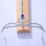 Silver Crystal Tiara Crowns Wedding Bride Party Diadems
