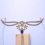 Silver Crystal Tiara Crowns Wedding Bride Party Diadems