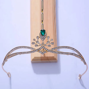 Silver Crystal Tiara Crowns Wedding Bride Party Diadems