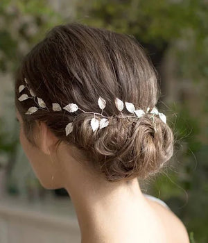 Bridal Headband Leaves Hairband Women Head Ornament Ladies Jewelry