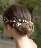 Bridal Headband Leaves Hairband Women Head Ornament Ladies Jewelry