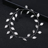 Bridal Headband Leaves Hairband Women Head Ornament Ladies Jewelry