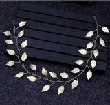 Bridal Headband Leaves Hairband Women Head Ornament Ladies Jewelry