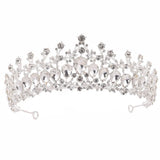 Crystal Bridal Crown Woman Tiaras Hair Jewelry Ornaments Hairwear