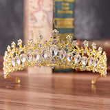 Crystal Bridal Crown Woman Tiaras Hair Jewelry Ornaments Hairwear
