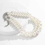 Pearl Necklace Girls Strand Bead Necklace For Women Jewelry