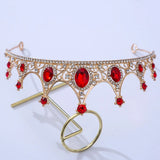 Crystal Kids Tiaras Crowns Wedding Party Diadems Rhinestone Head Accessory