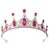 Crystal Kids Tiaras Crowns Wedding Party Diadems Rhinestone Head Accessory
