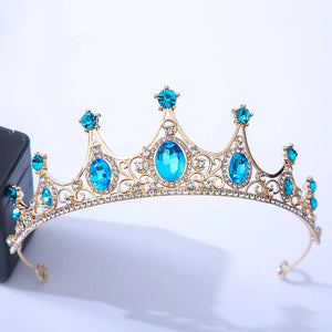 Crystal Kids Tiaras Crowns Wedding Party Diadems Rhinestone Head Accessory