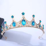 Crystal Kids Tiaras Crowns Wedding Party Diadems Rhinestone Head Accessory
