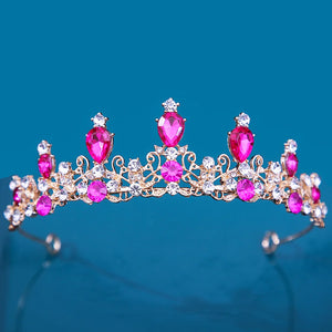 Rhinestone Crystal Tiaras for Women