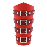 Unisex Leather Arm Armor Wristband Steampunk Bangle