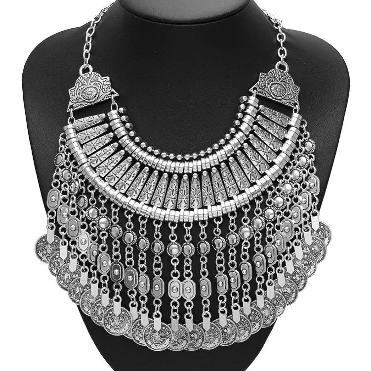 Vintage Multilayer Boho Statement Necklaces & Pendants