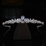 Zirconia Princess Bridal Tiara Crown for Wedding