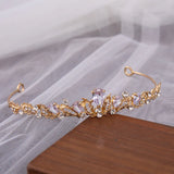 Zirconia Princess Bridal Tiara Crown for Wedding