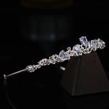 Zirconia Princess Bridal Tiara Crown for Wedding