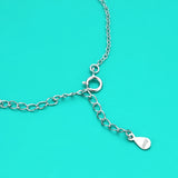 1ct Princess Cut Moissanite Necklace with Certificate