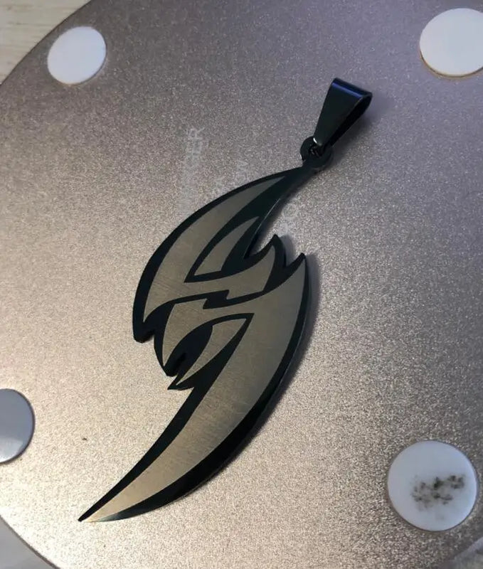 KOF Tekken Jin Kazama Necklace - Titanium Steel - Devil Version