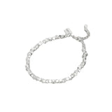 925 Silver Geometric Beads Bracelet for Women - Lucky Gift