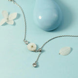 925 Silver Anklets Romantic Shell Daisy Foot Jewelry Gift