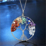 925 Silver Life Tree Pendant Necklace for Women
