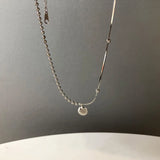925 Silver Anklet Women Lucky Round Beads Foot Jewelry Lady Party