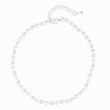 925 Sterling Silver Anklets Bead Bracelet Foot Jewelry Beach Party Girl