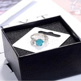 925 Silver Enchantress Rose Flower Ring for Women