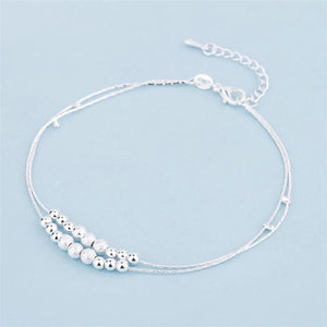 925 Sterling Silver Ankle Chain Anklet for Women