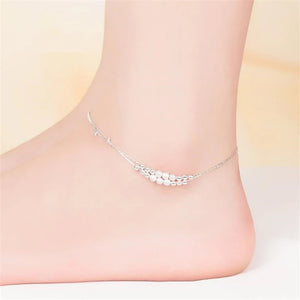 925 Sterling Silver Ankle Chain Anklet for Women